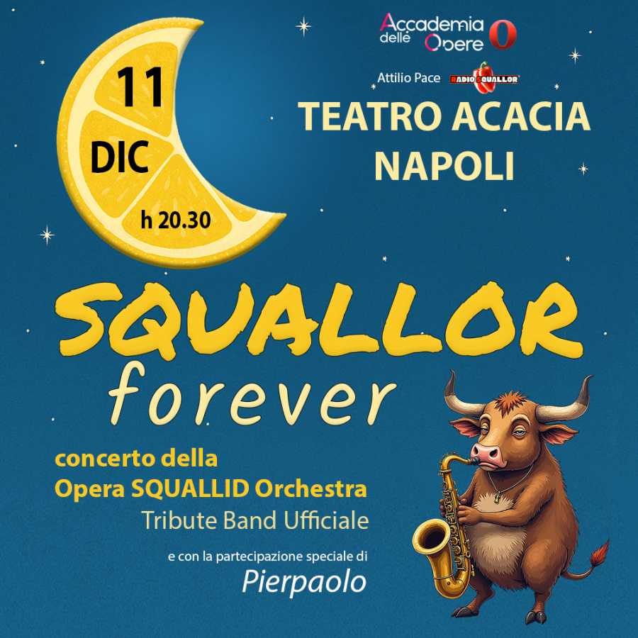Squallor Forever a Napoli