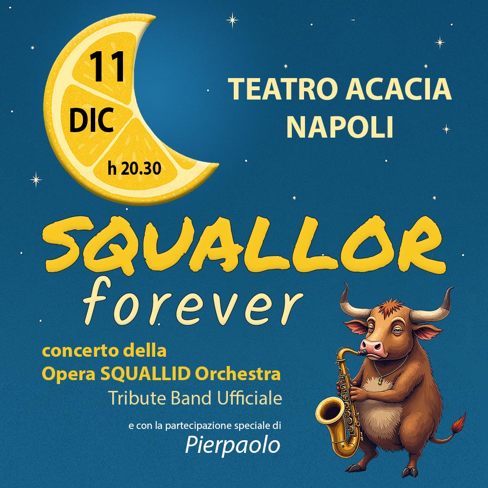 Squallor Forever al Teatro Acacia - Napoli